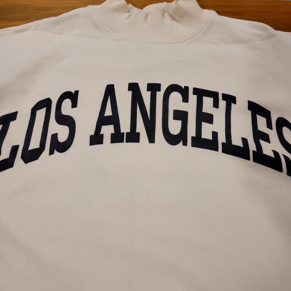 American Eagle Outfitters Cream Mock Neck Tunic